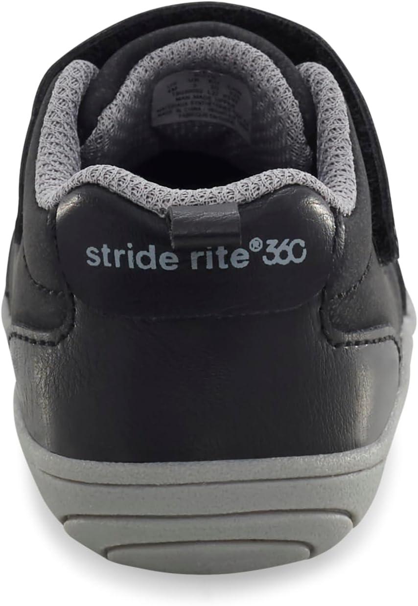 imageStride Rite 360 UnisexBaby Taye 20 Sneaker First Walker ShoeBlack