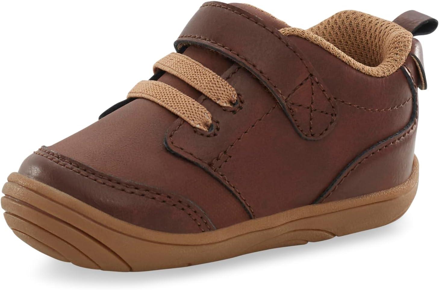 imageStride Rite 360 UnisexBaby Taye 20 Sneaker First Walker ShoeBrown