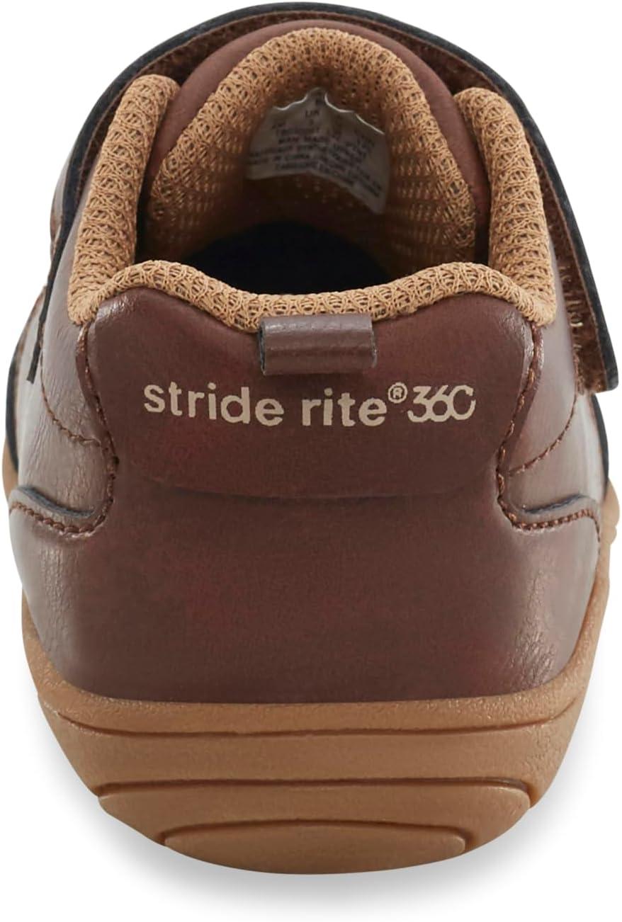 imageStride Rite 360 UnisexBaby Taye 20 Sneaker First Walker ShoeBrown