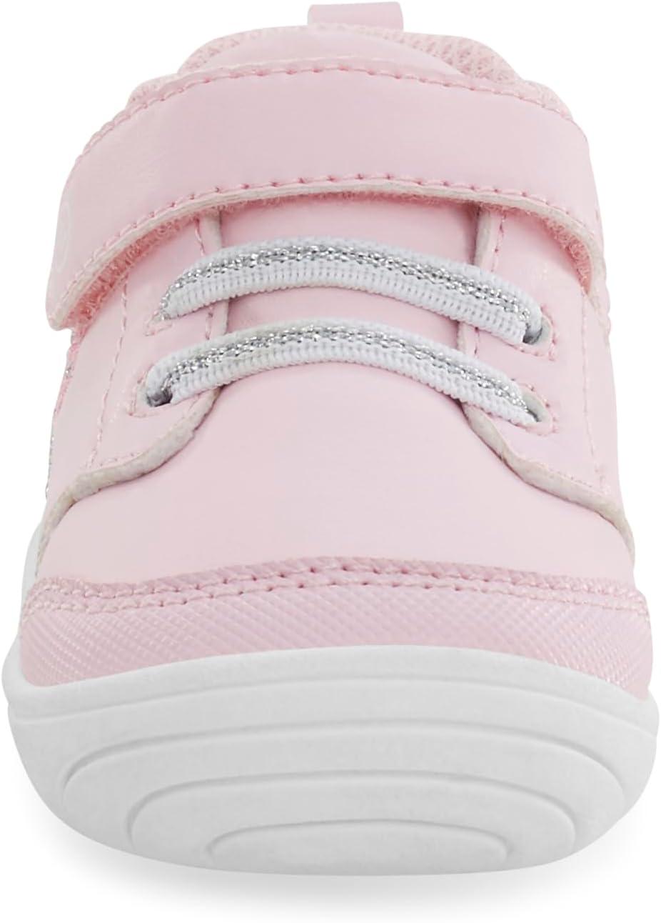 imageStride Rite 360 UnisexBaby Taye 20 Sneaker First Walker ShoeLight Pink