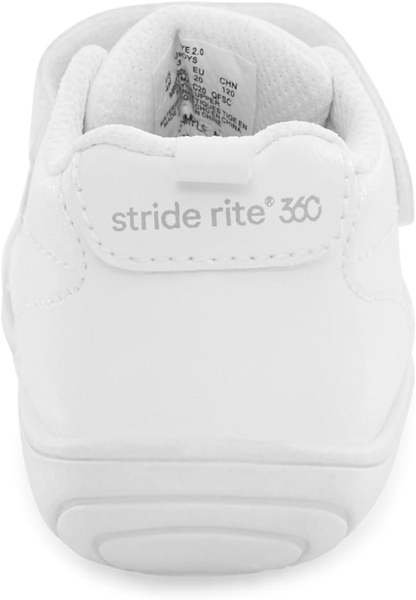 imageStride Rite 360 UnisexBaby Taye 20 Sneaker First Walker ShoeWhite