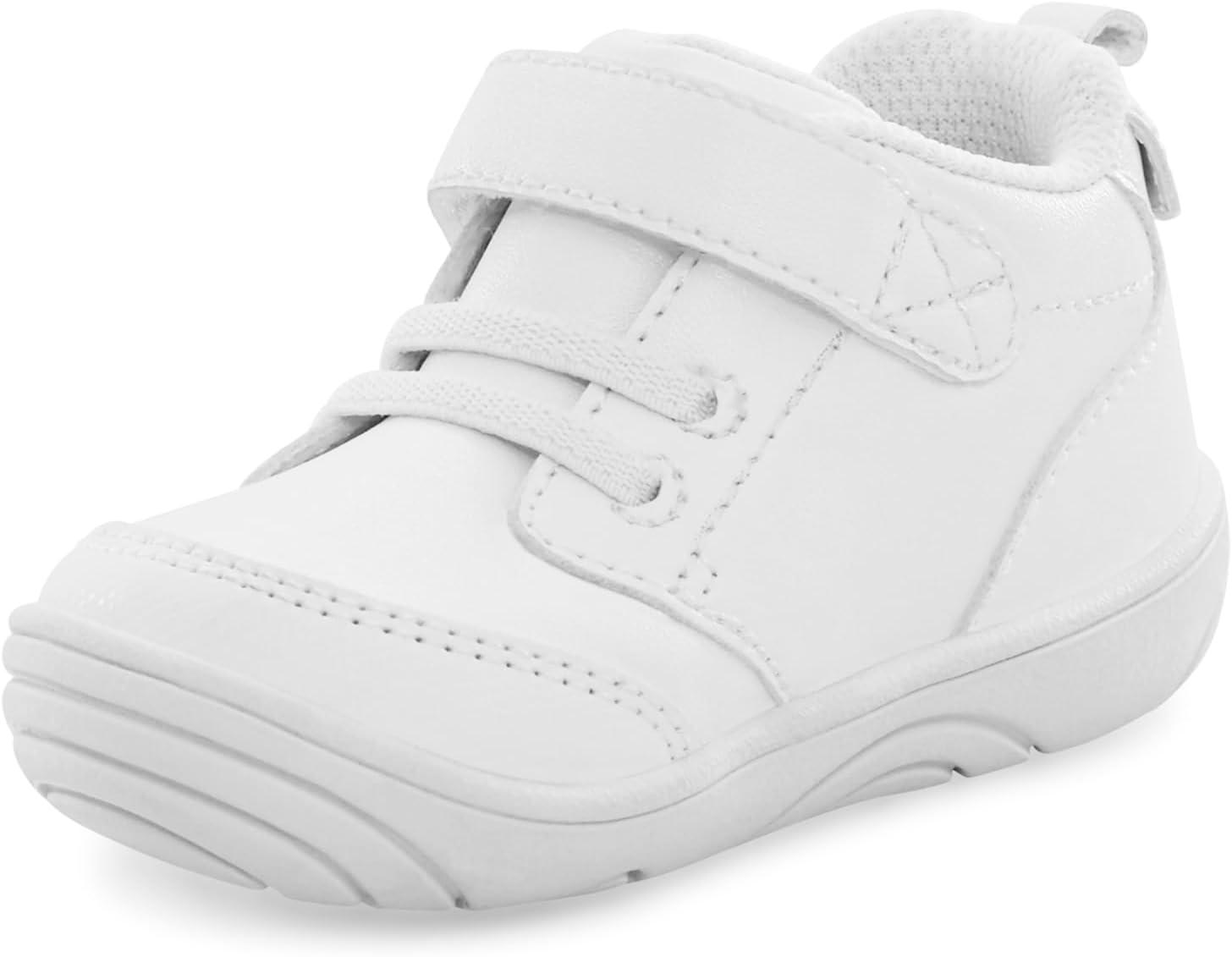 imageStride Rite 360 UnisexBaby Taye 20 Sneaker First Walker ShoeWhite