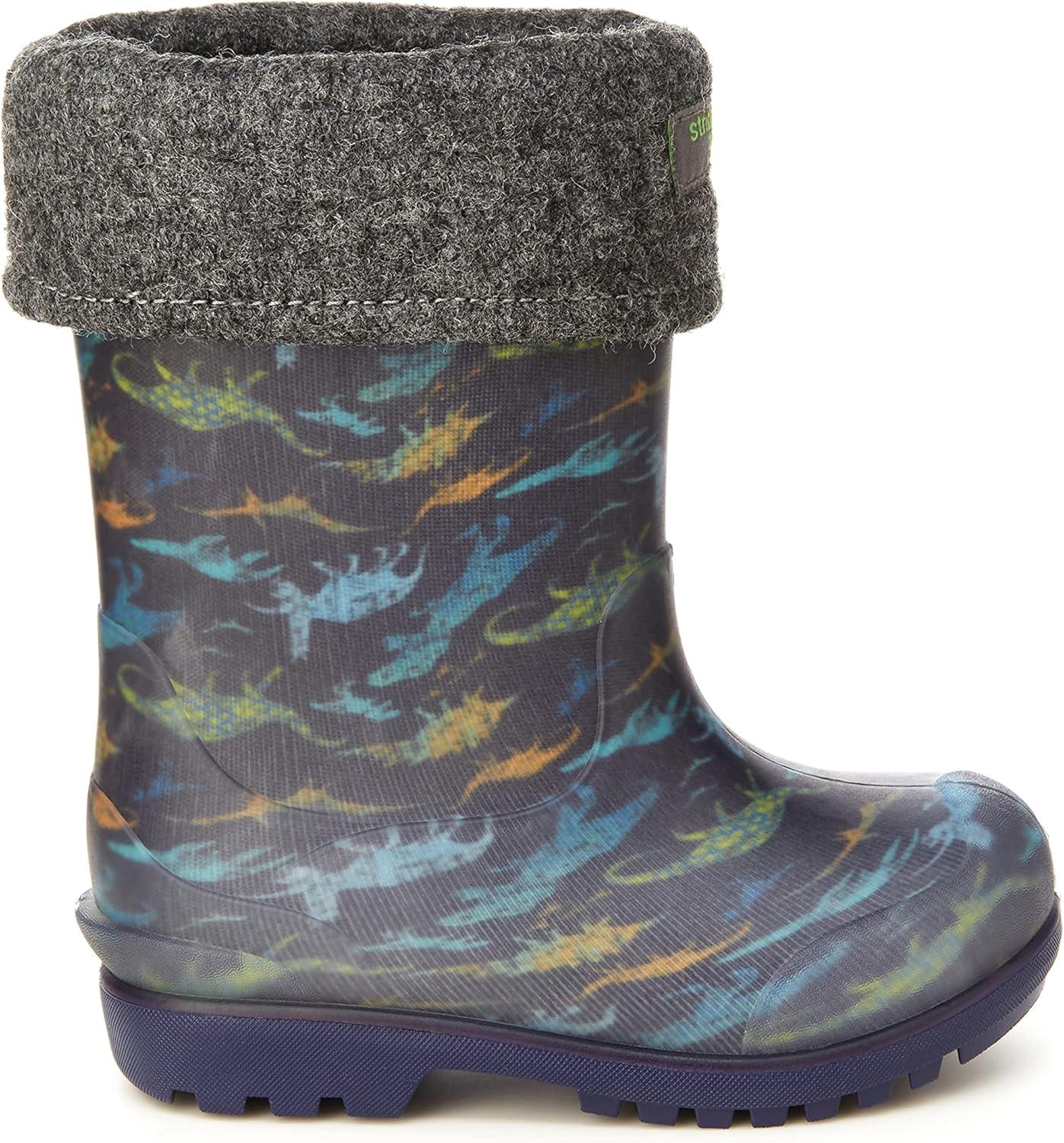 imageStride Rite 360 UnisexChild Gecko Rain BootBlack Multi