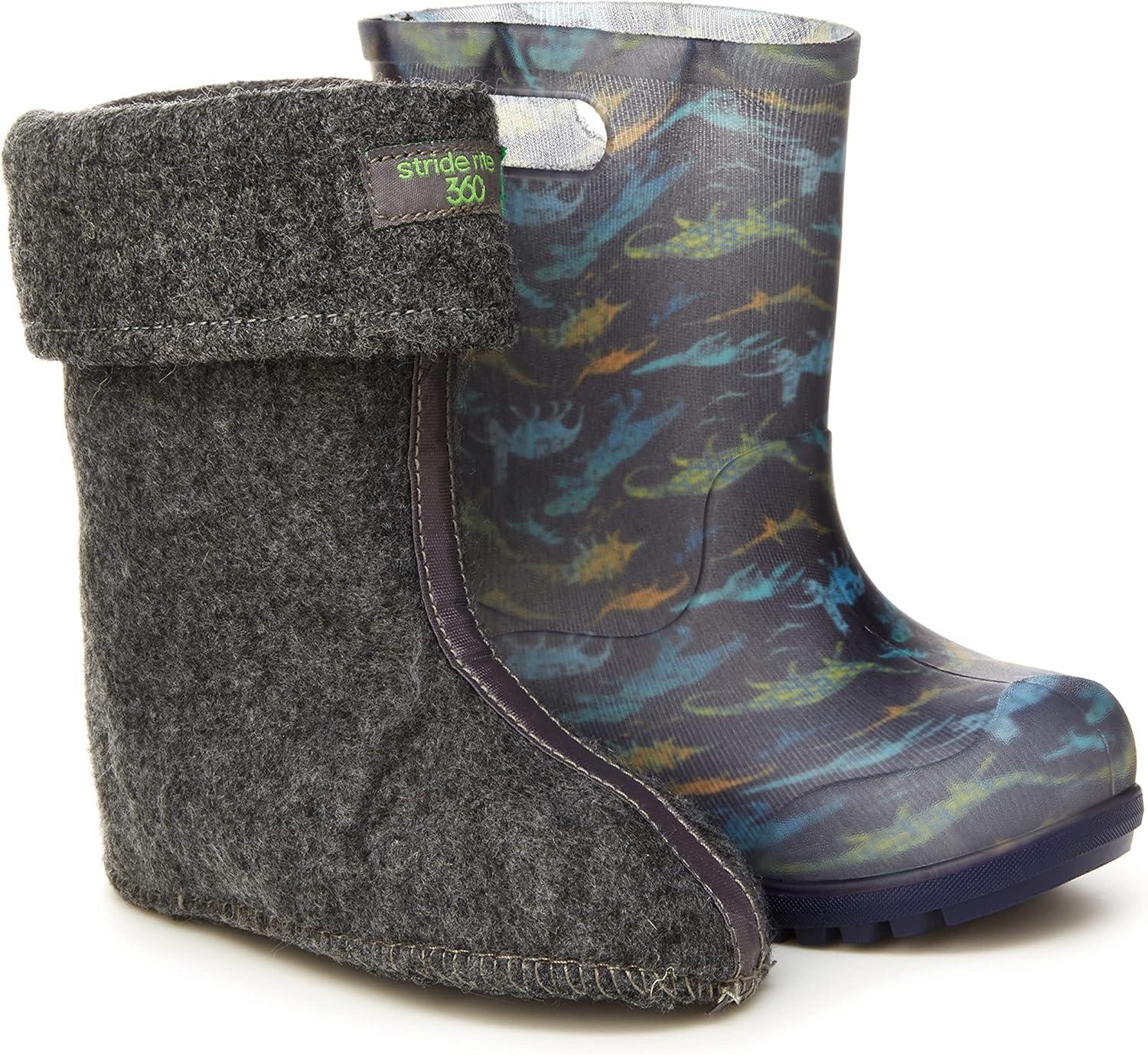 imageStride Rite 360 UnisexChild Gecko Rain BootBlack Multi