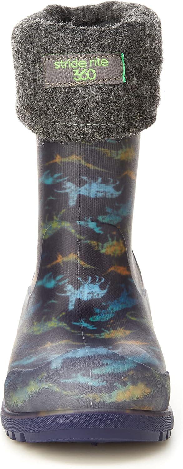imageStride Rite 360 UnisexChild Gecko Rain BootBlack Multi