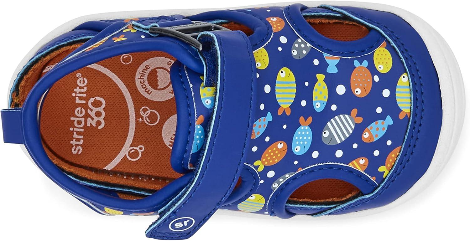 imageStride Rite 360 UnisexChild Wave SandalBlue