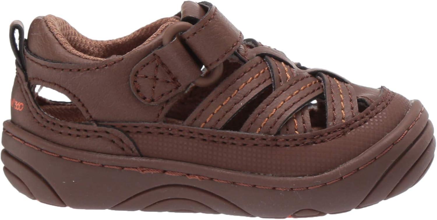 imageStride Rite Baby and Toddler Boys Amos SandalBrown