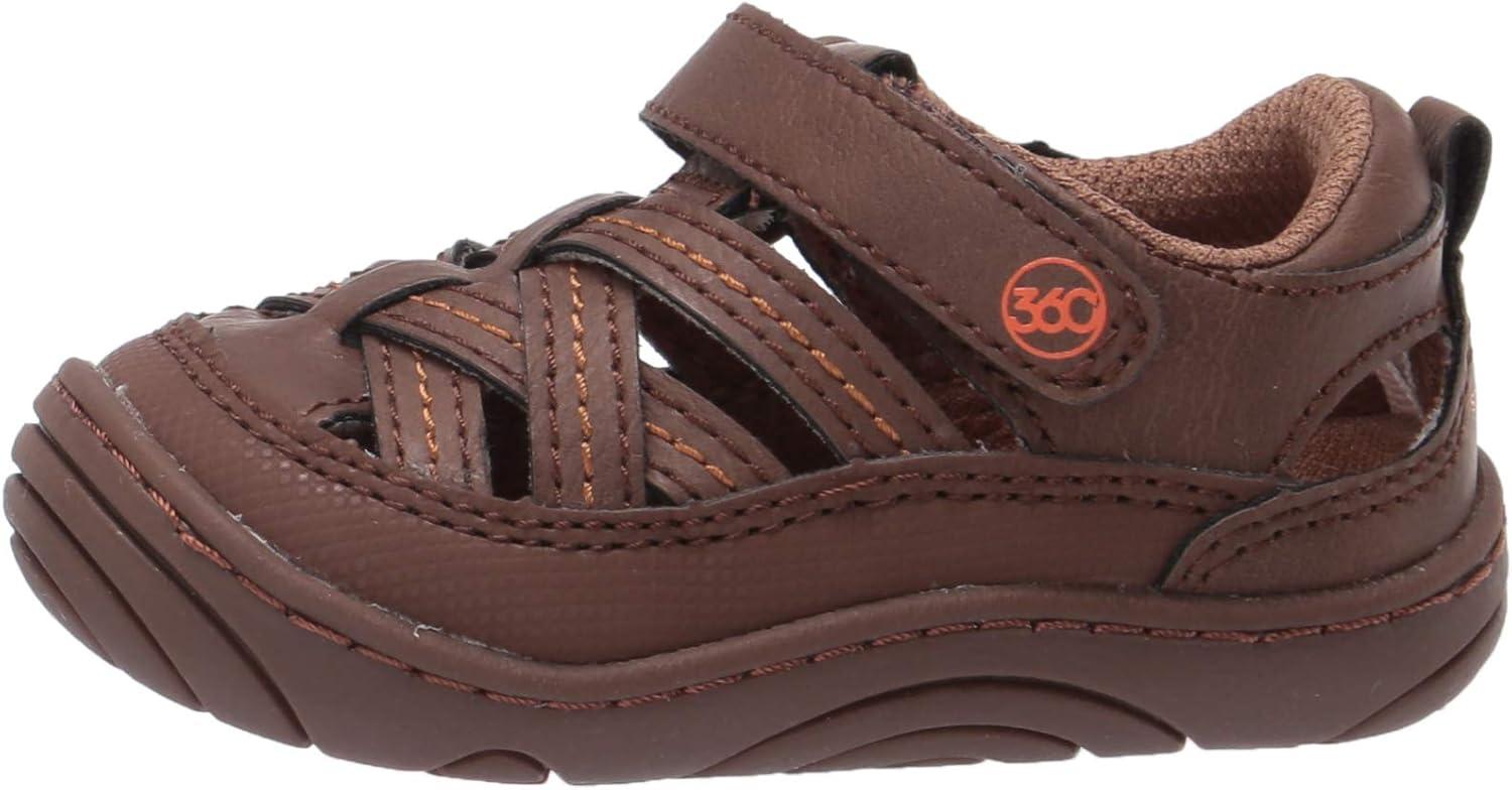 imageStride Rite Baby and Toddler Boys Amos SandalBrown