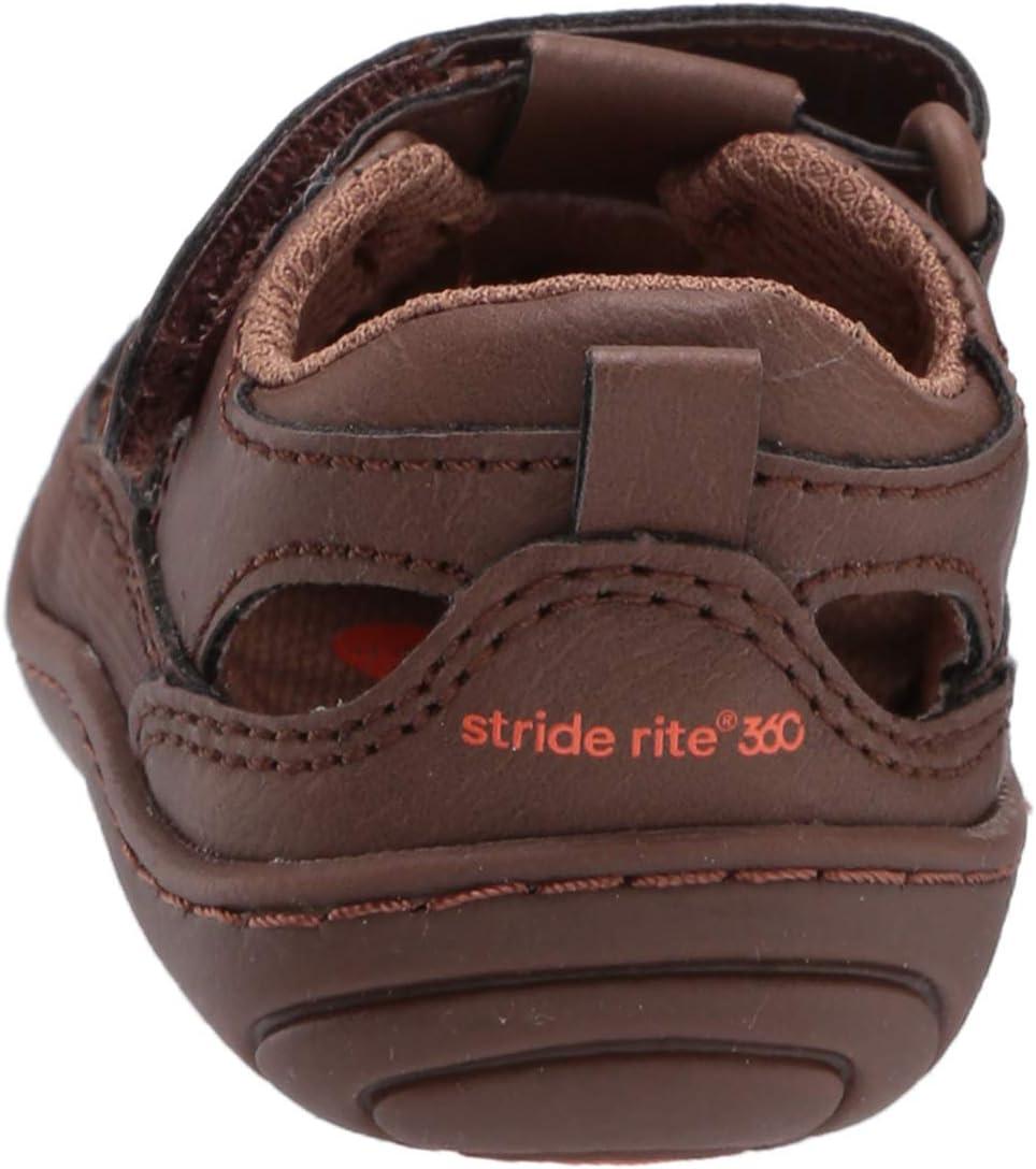 imageStride Rite Baby and Toddler Boys Amos SandalBrown