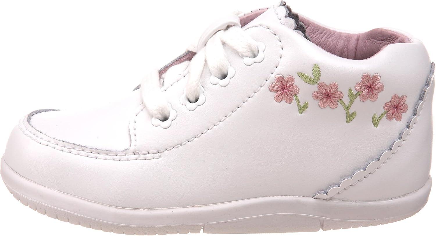 imageStride Rite BabyGirls SRT Emilia First Walker ShoeWhite