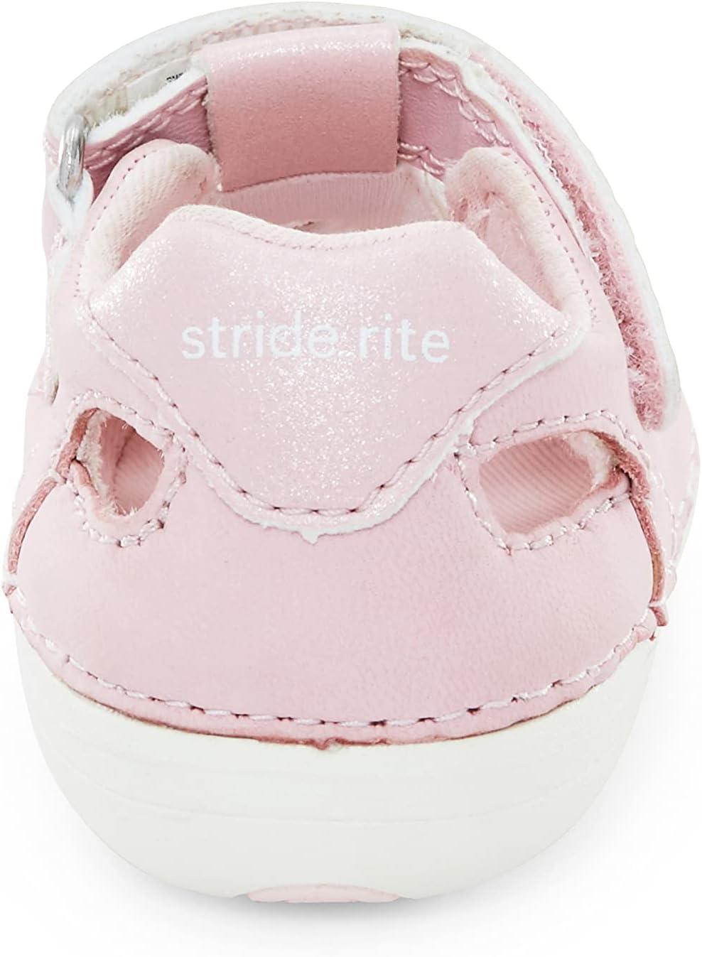 imageStride Rite Girls Soft Motion Kiki 20 First Walker ShoeLight Pink