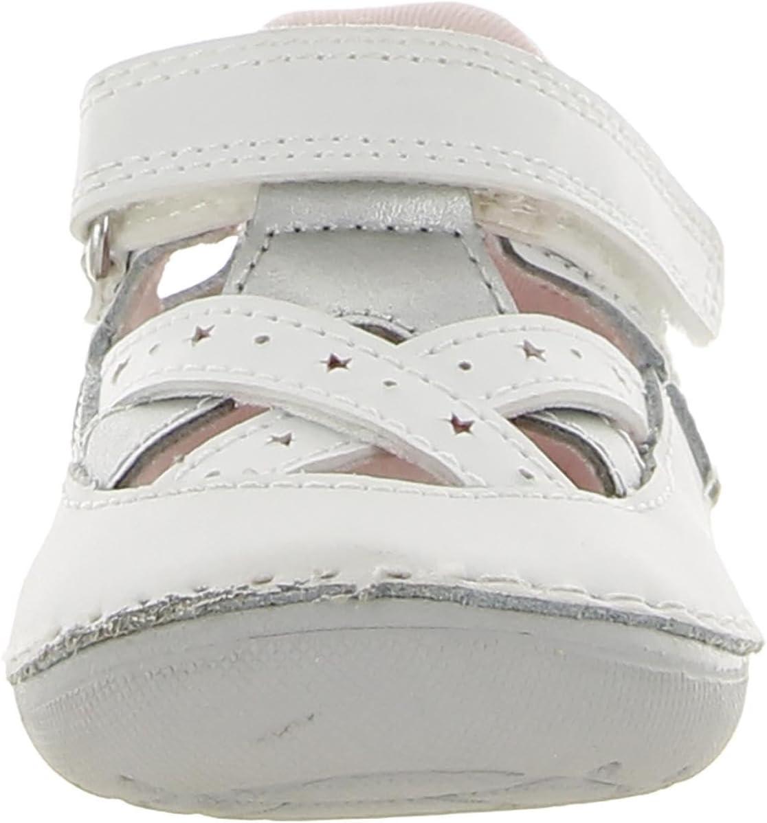 imageStride Rite Girls Soft Motion Kiki 20 First Walker ShoeWhite