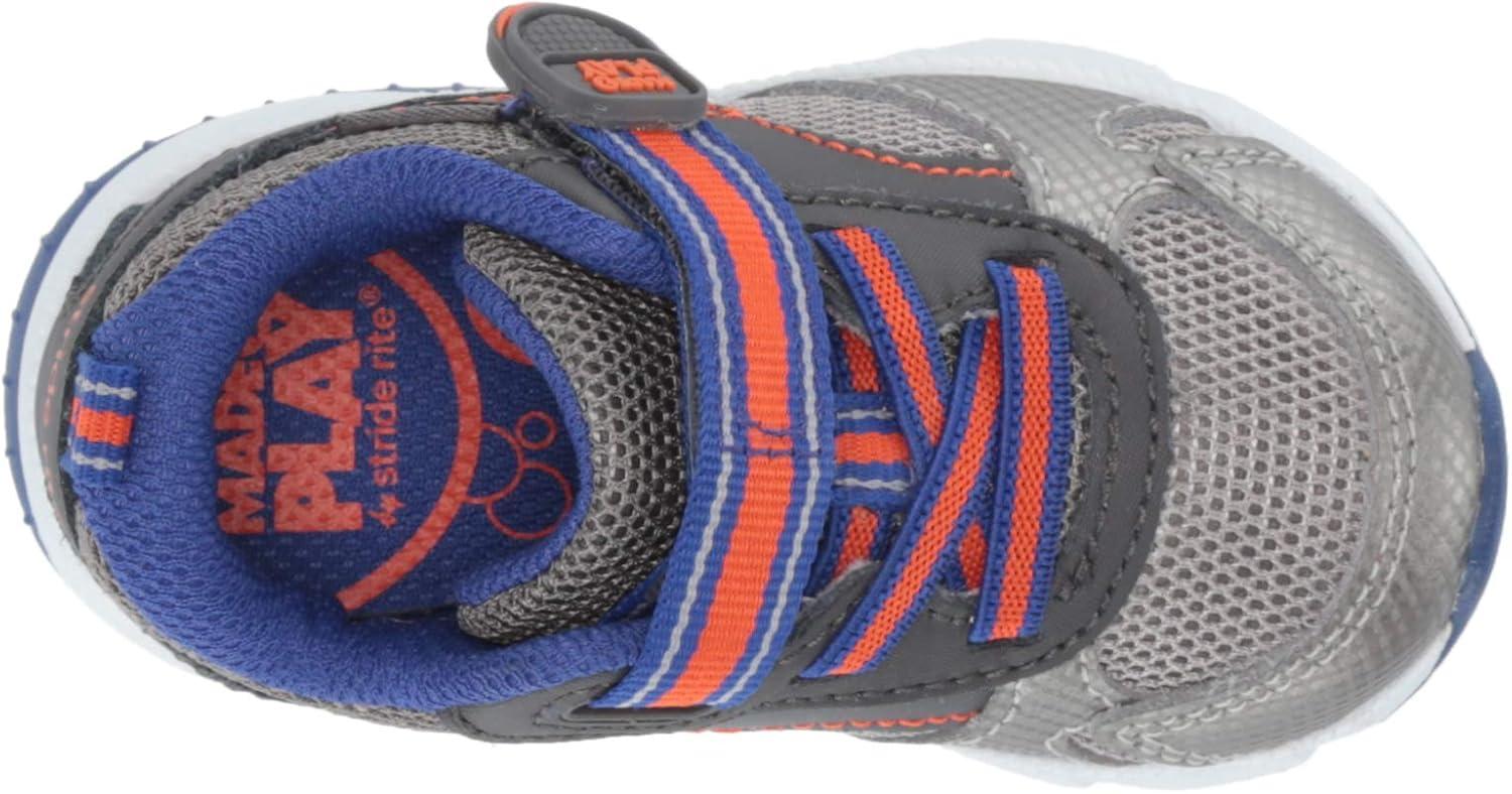 imageStride Rite Made2Play Toddler and Little Boys Indy Athletic SneakerGrey