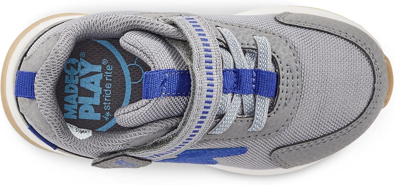 imageStride Rite UnisexChild M2p Powell Athletic SneakerGreyBlue