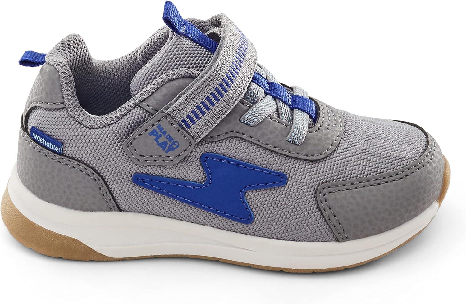 imageStride Rite UnisexChild M2p Powell Athletic SneakerGreyBlue