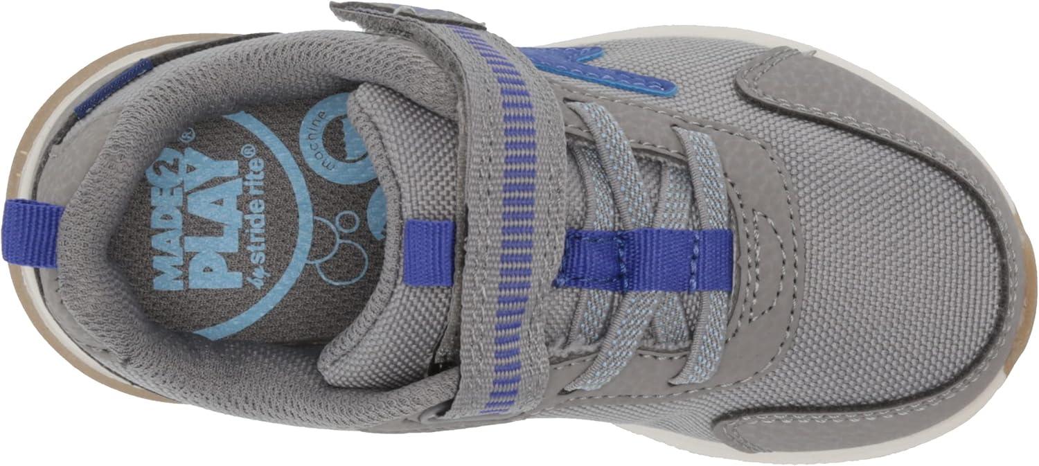 imageStride Rite UnisexChild M2p Powell Athletic SneakerGreyBlue
