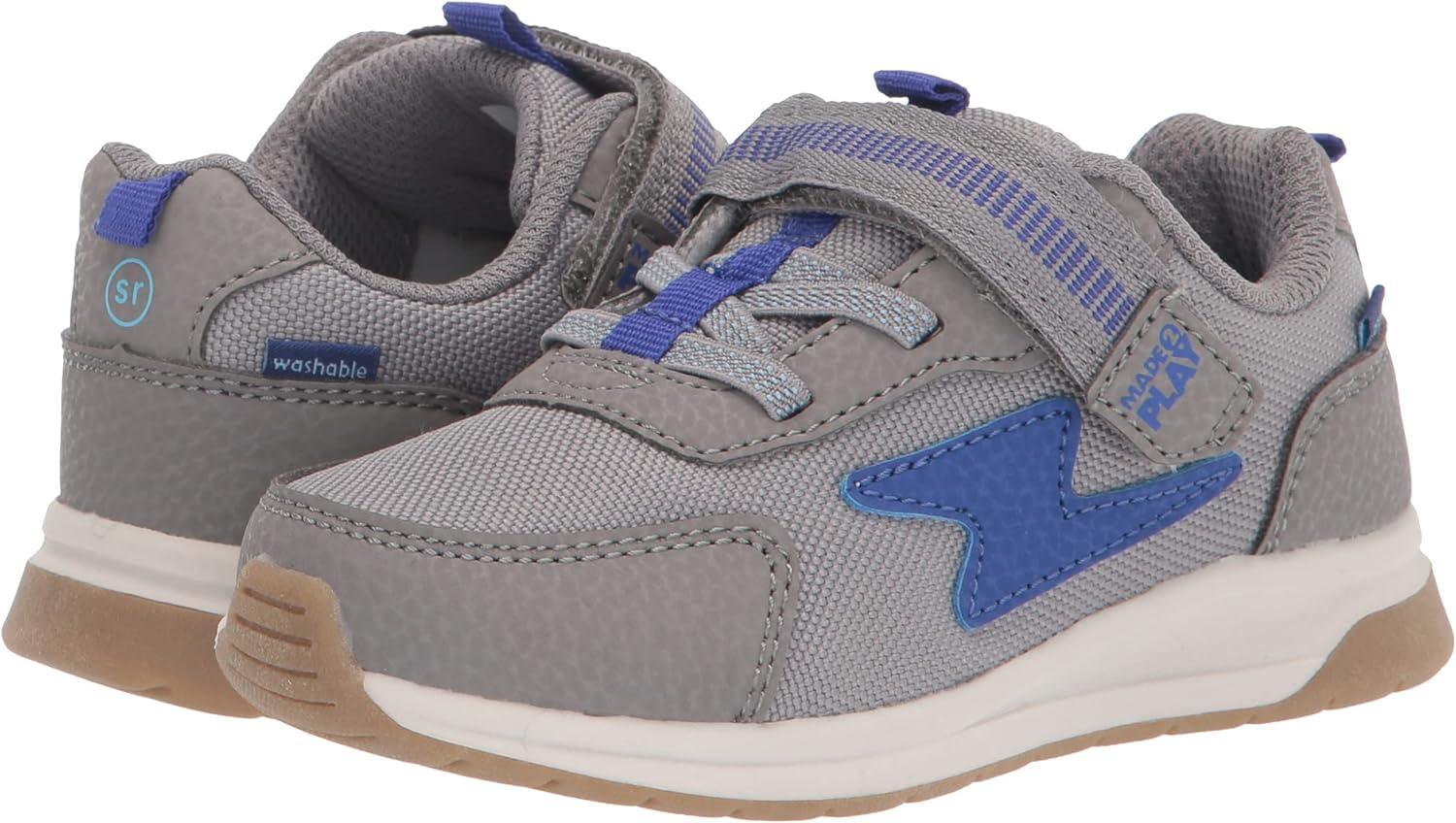 imageStride Rite UnisexChild M2p Powell Athletic SneakerGreyBlue