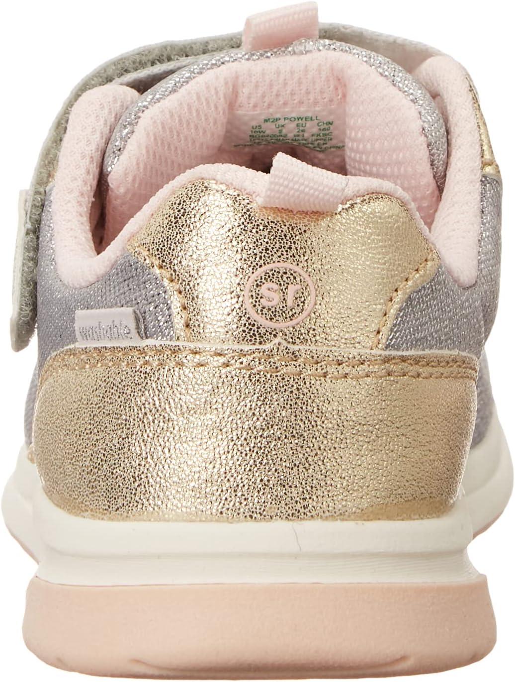 imageStride Rite UnisexChild M2p Powell Athletic SneakerSilver Multi