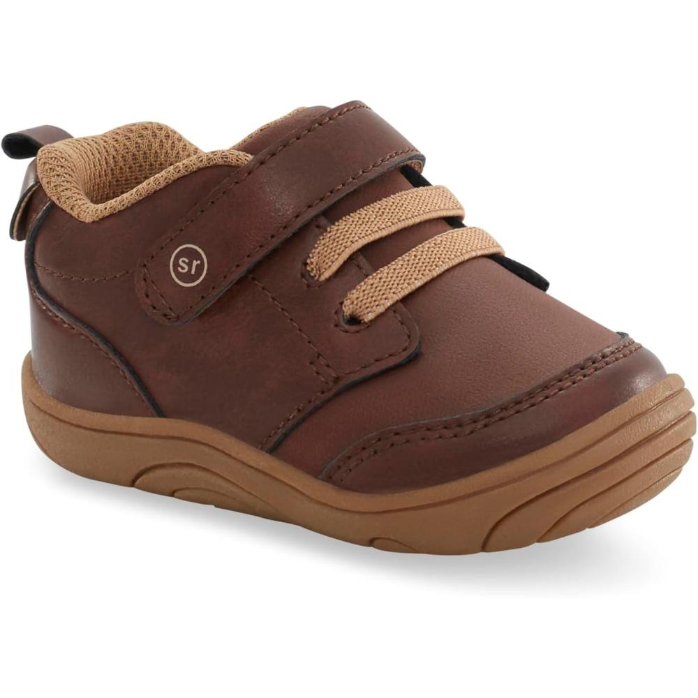 imageStride Rite 360 UnisexBaby Taye 20 Sneaker First Walker ShoeBrown
