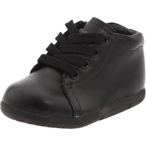 imageStride Rite UnisexBaby SRTech Kids Elliot SneakerBlack Leather