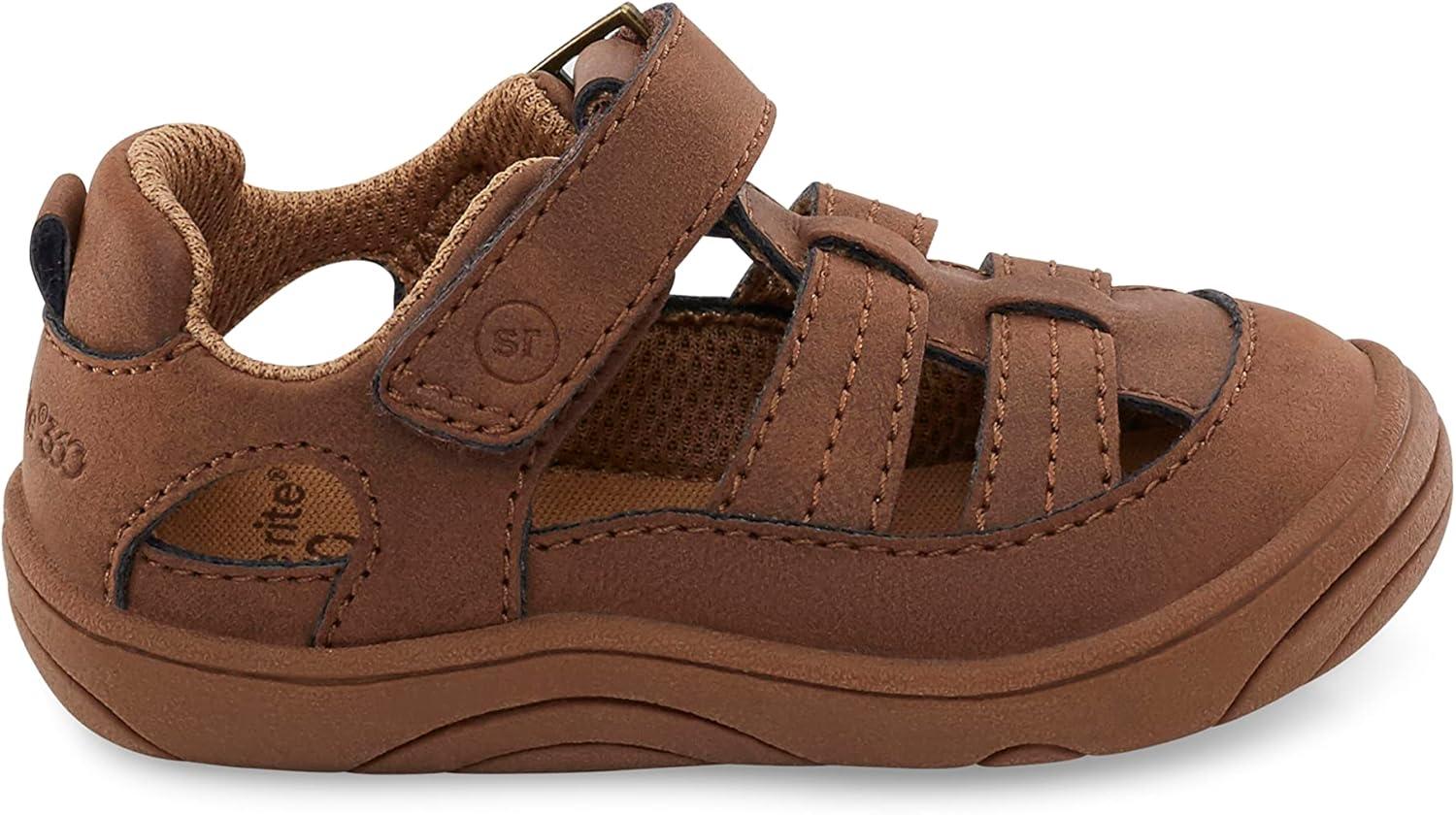imageStride Rite 360 UnisexBaby Amos 30 SandalBrown