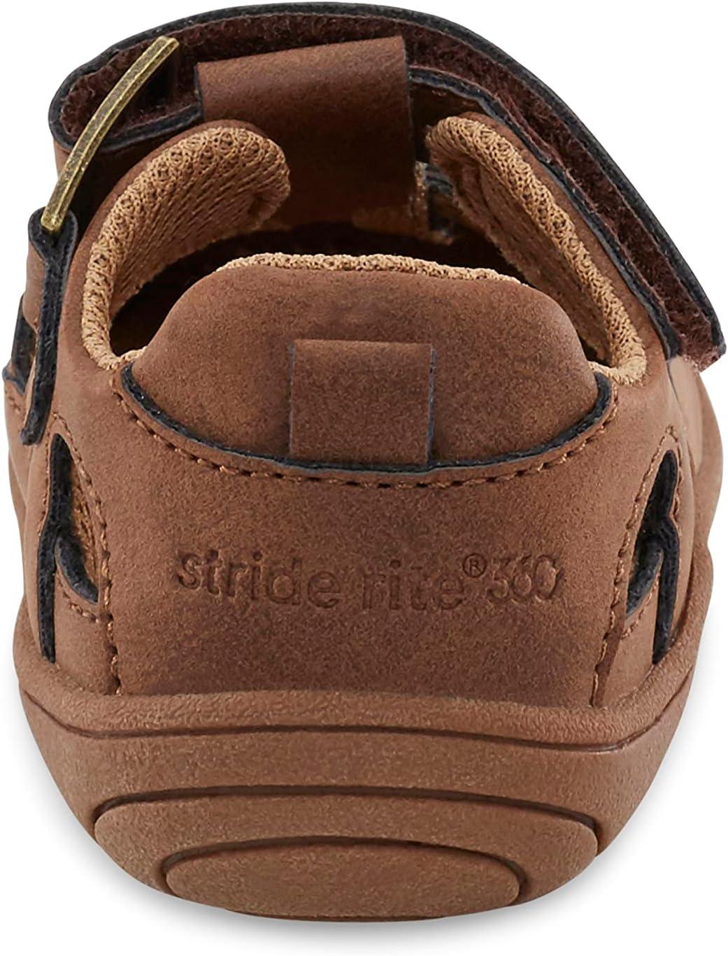 imageStride Rite 360 UnisexBaby Amos 30 SandalBrown