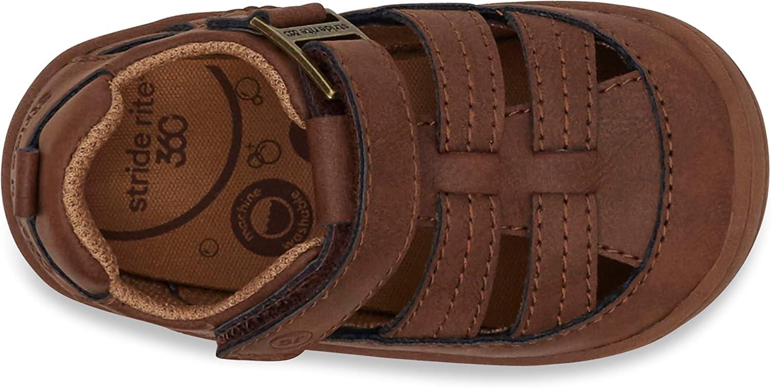 imageStride Rite 360 UnisexBaby Amos 30 SandalBrown