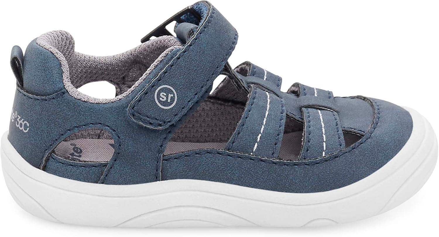 imageStride Rite 360 UnisexBaby Amos 30 SandalNavy
