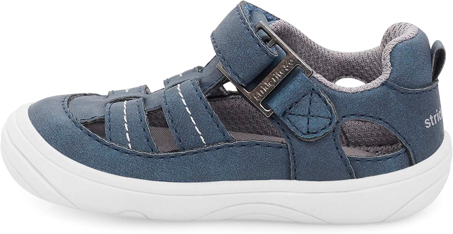 imageStride Rite 360 UnisexBaby Amos 30 SandalNavy