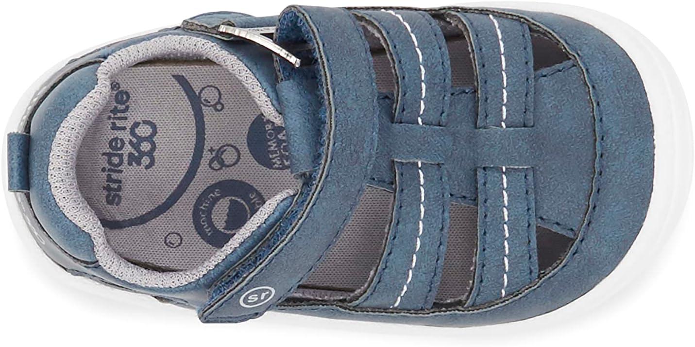 imageStride Rite 360 UnisexBaby Amos 30 SandalNavy
