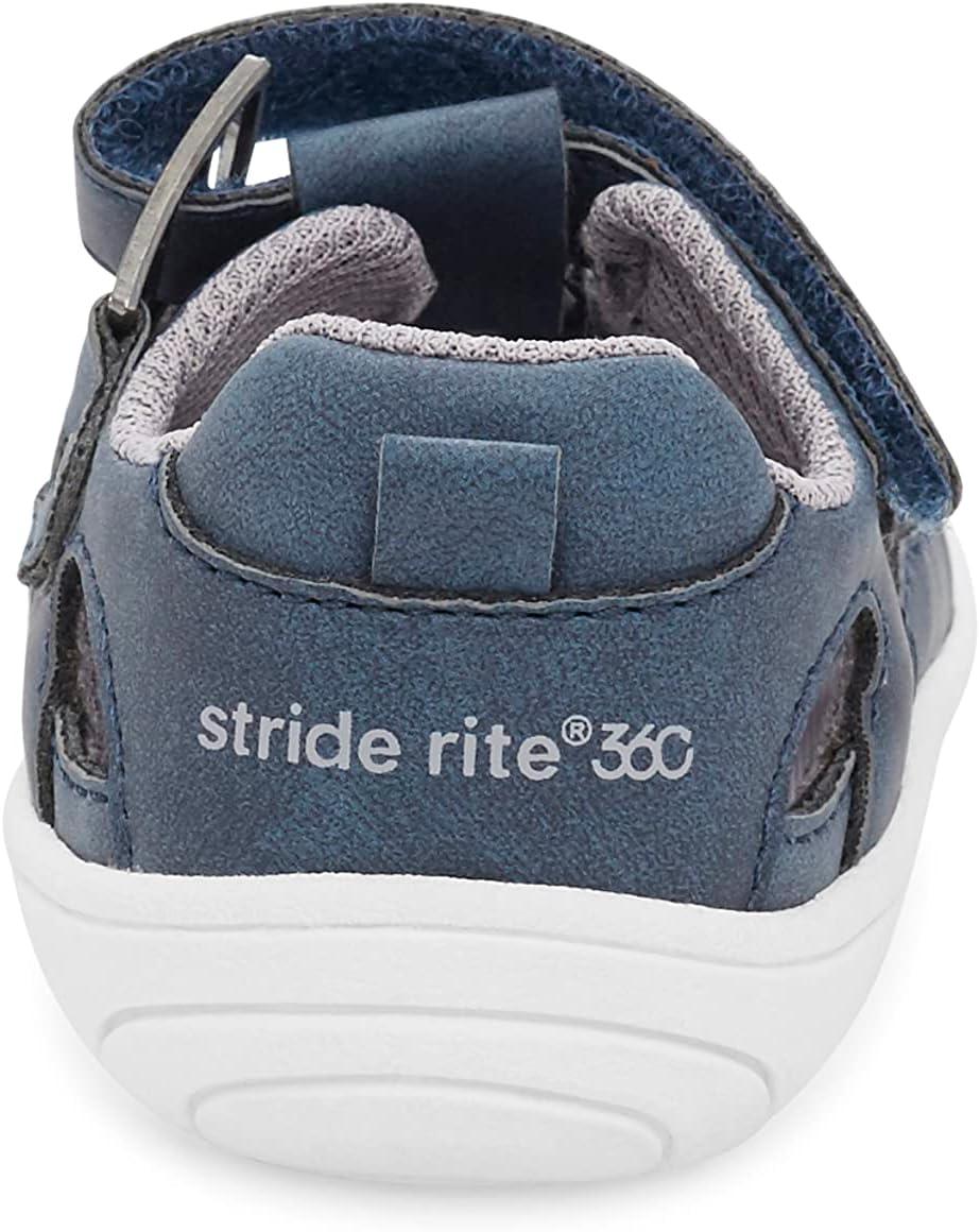 imageStride Rite 360 UnisexBaby Amos 30 SandalNavy