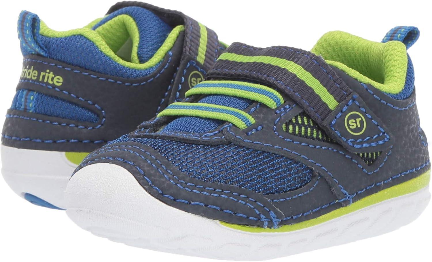 imageStride Rite Boys Girls First Walking Shoes WalkerNavy