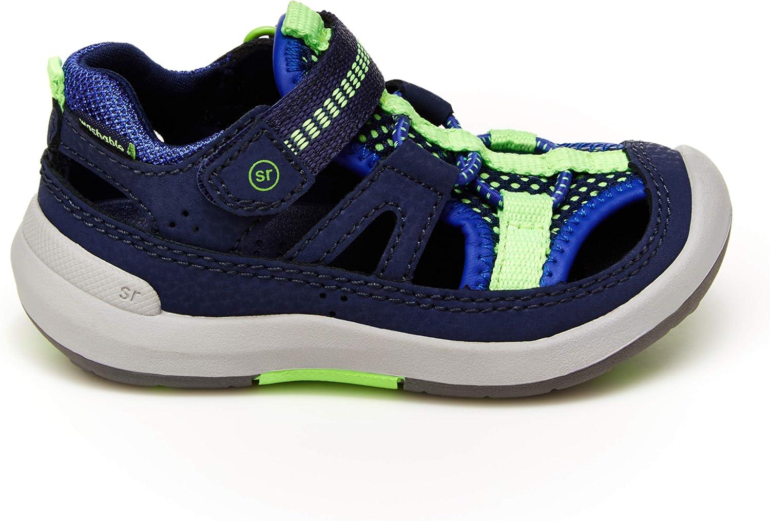 imageStride Rite Boys SRT Wade SandalNavy