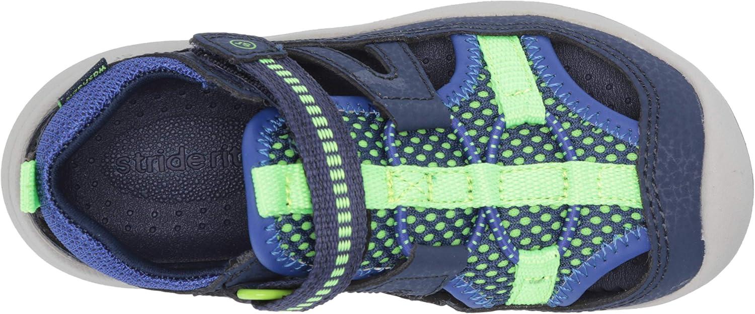 imageStride Rite Boys SRT Wade SandalNavy