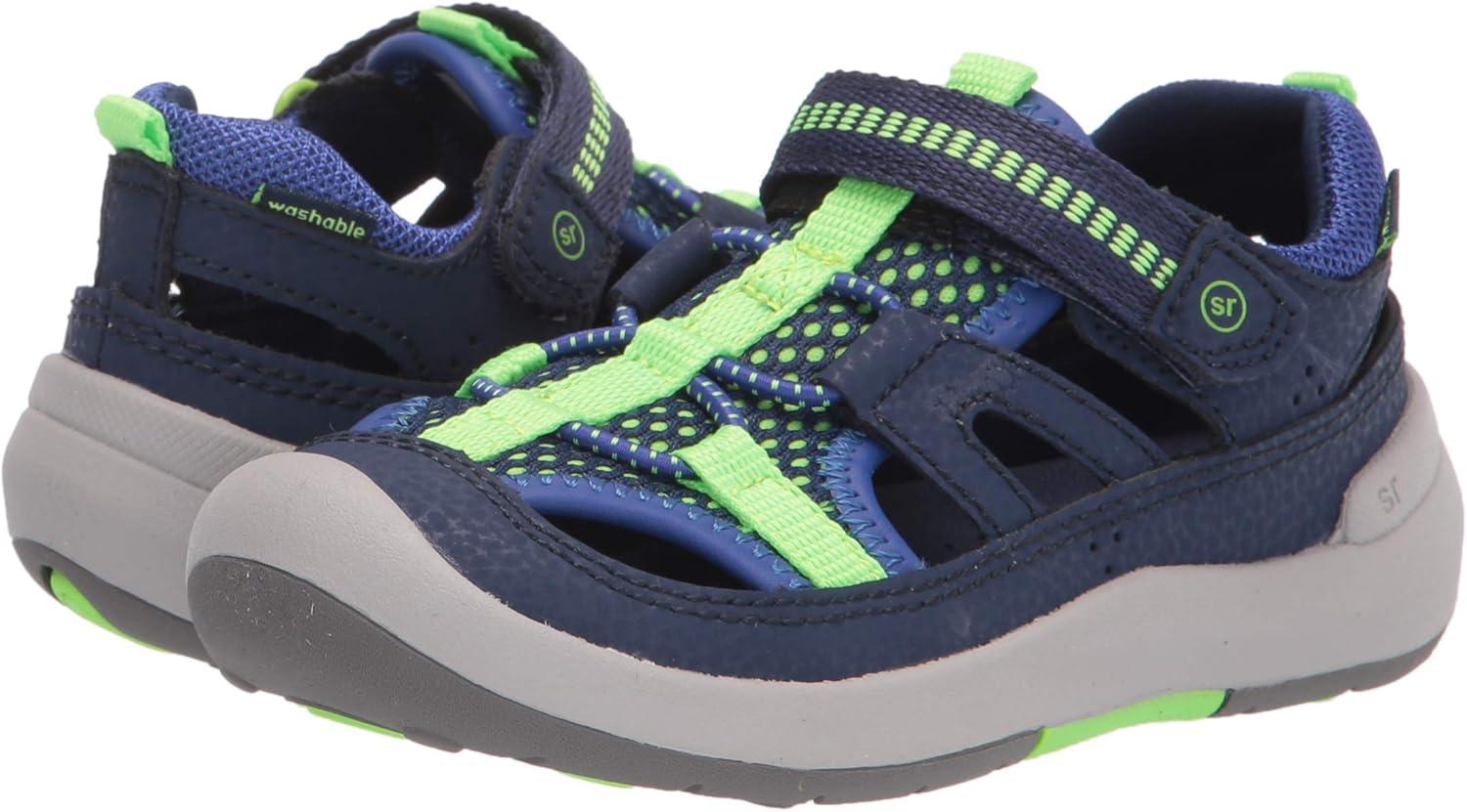 imageStride Rite Boys SRT Wade SandalNavy