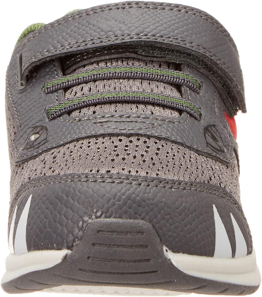 imageStride Rite Boys Sr Lighted Dinosaur SneakerGrey Multi