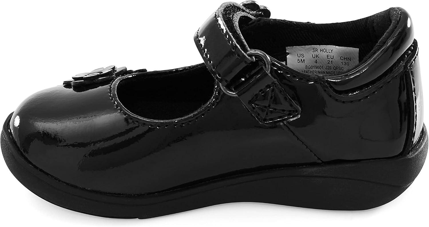 imageStride Rite Girls HollyAdapt Mary Jane FlatBlack Patent
