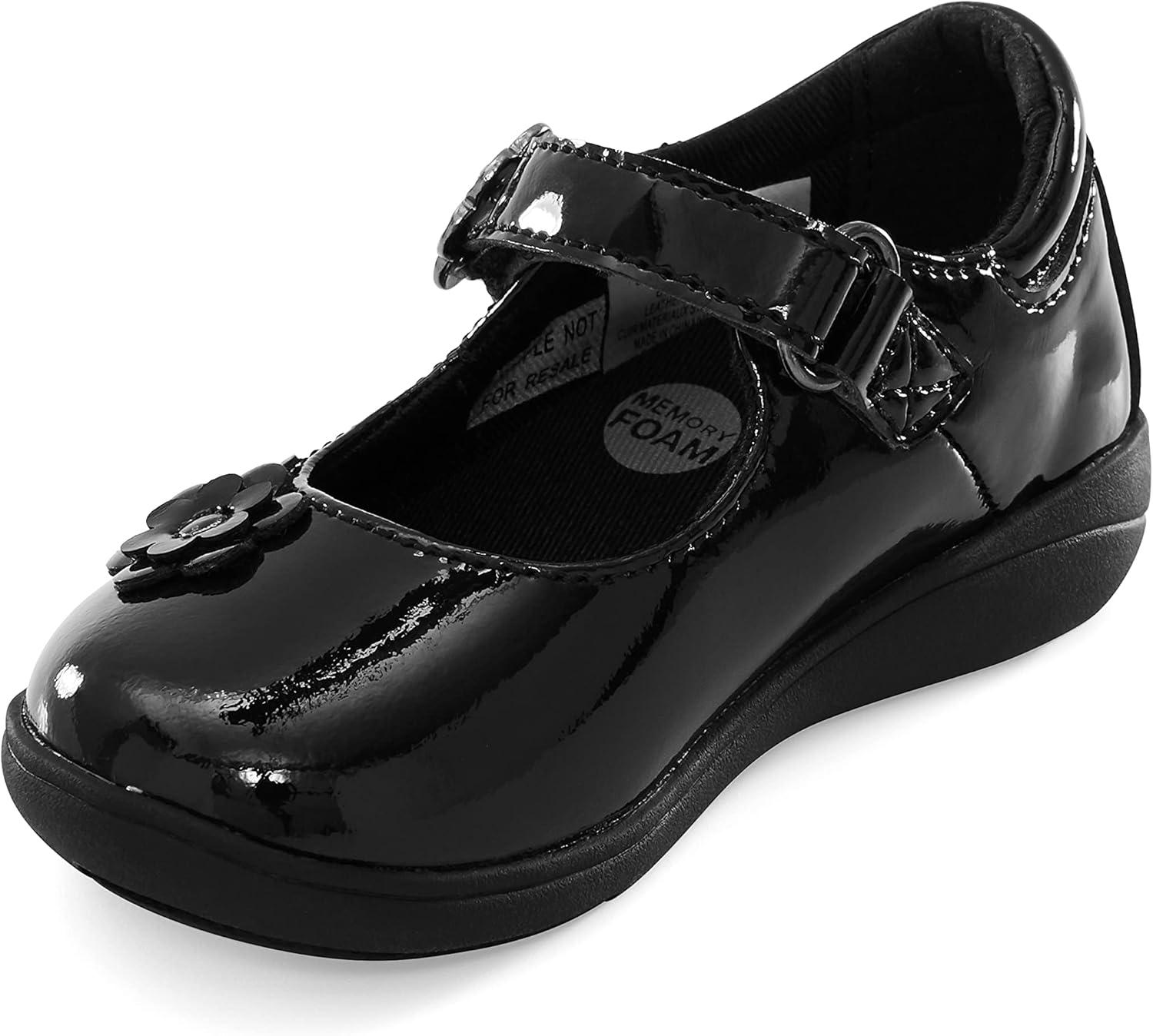 imageStride Rite Girls HollyAdapt Mary Jane FlatBlack Patent