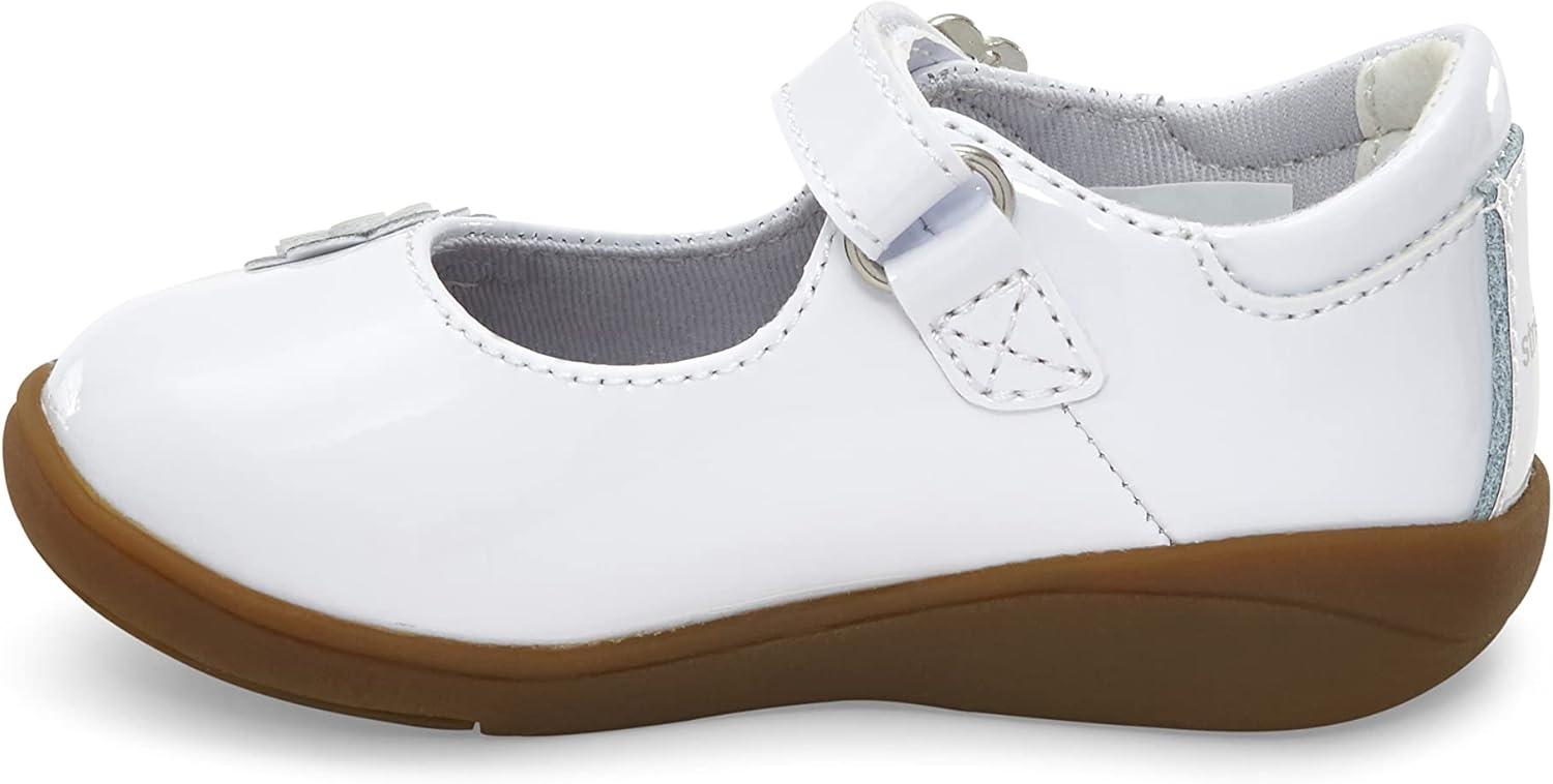 imageStride Rite Girls HollyAdapt Mary Jane FlatWhite Patent