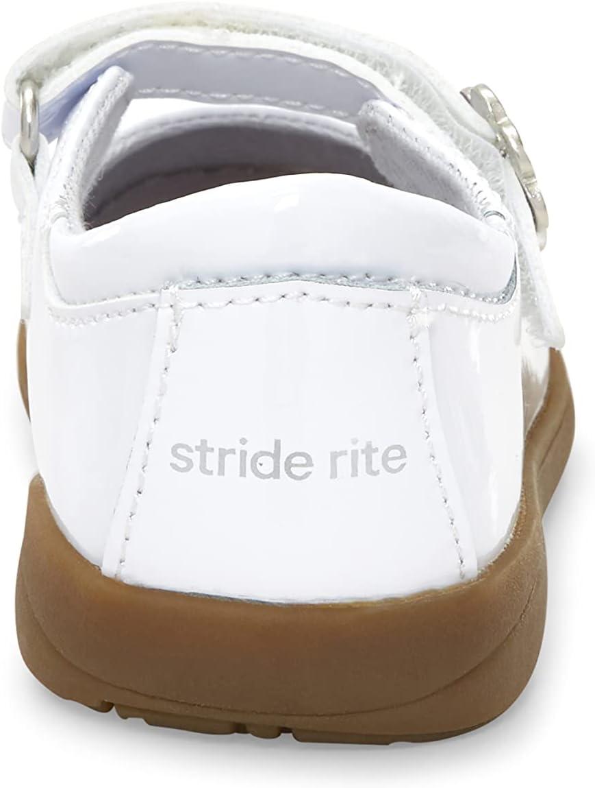 imageStride Rite Girls HollyAdapt Mary Jane FlatWhite Patent