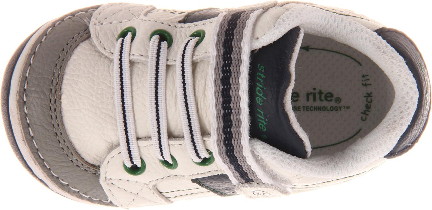 imageStride Rite Soft Motion Baby and Toddler Boys Artie Athletic SneakerWhiteNavy