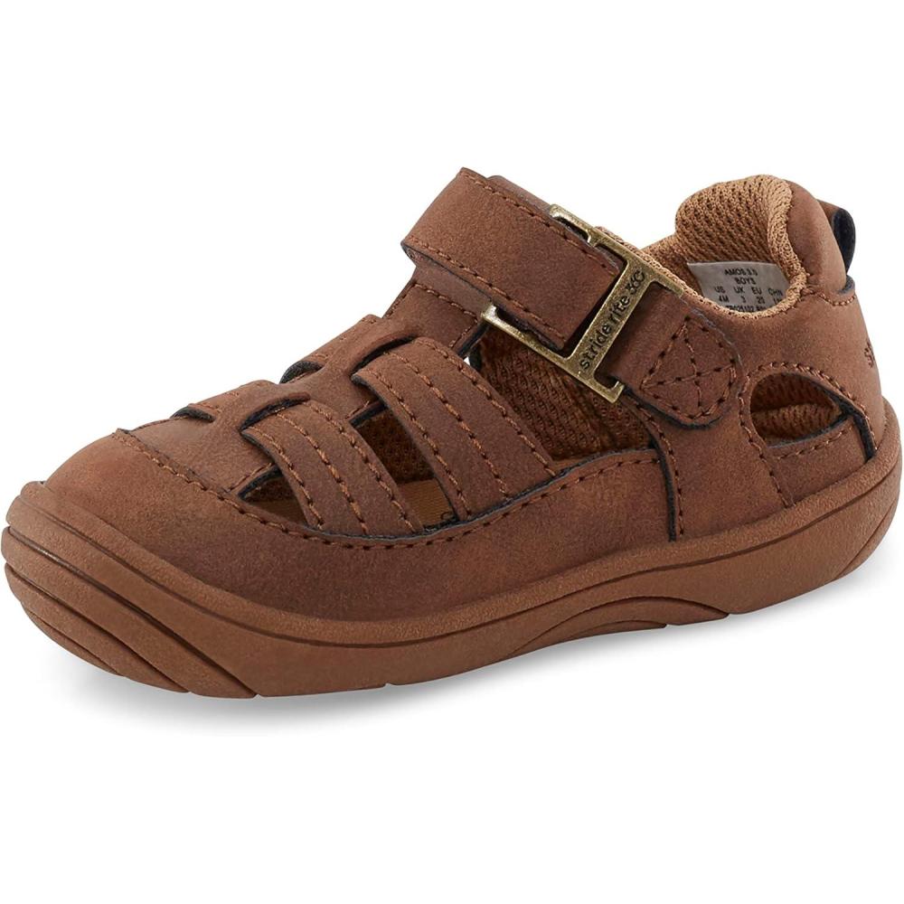imageStride Rite 360 UnisexBaby Amos 30 SandalBrown