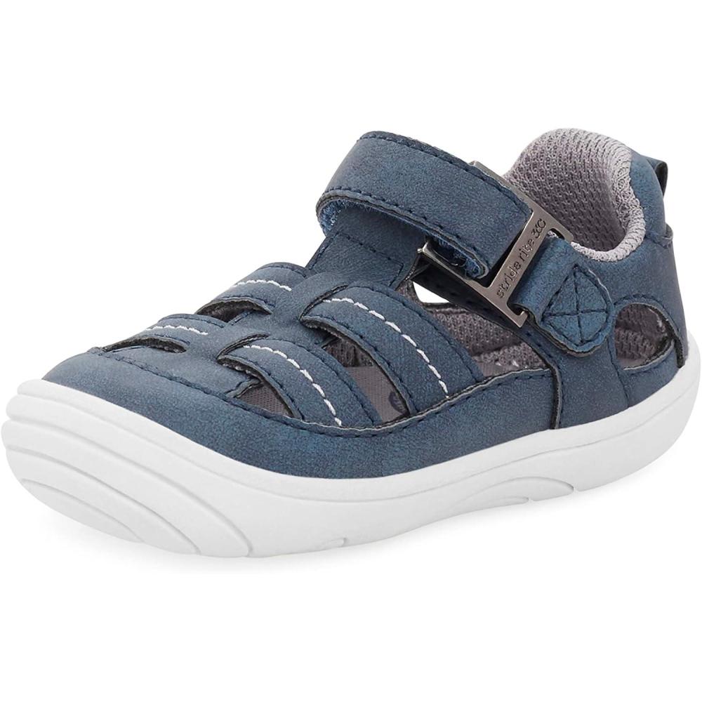 imageStride Rite 360 UnisexBaby Amos 30 SandalNavy