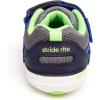 imageStride Rite Soft Motion Baby and Toddler Boys Rhett Athletic SneakerNavyLime