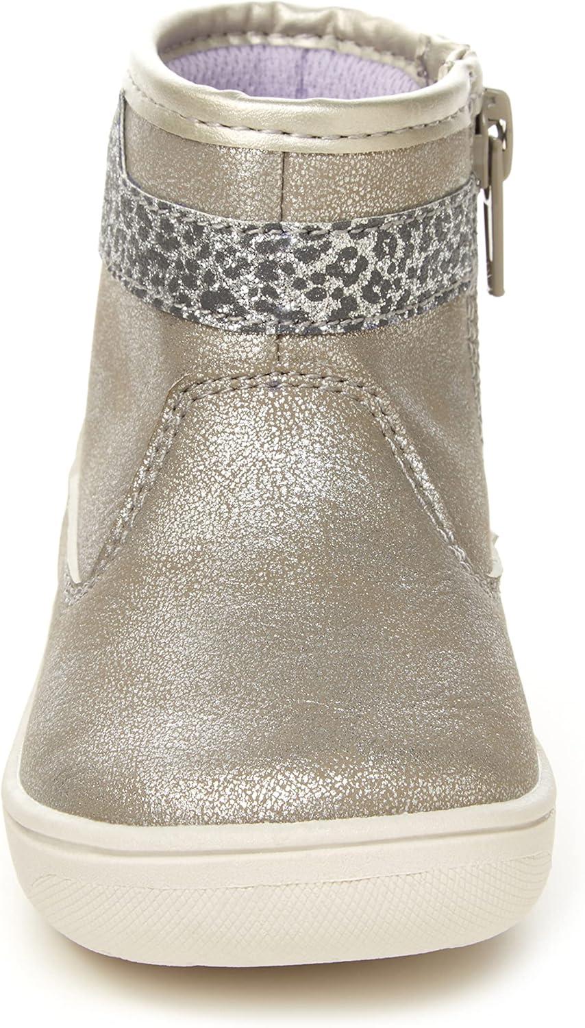 imageStride Rite 360 Girls Magnolia First Walker ShoeSilver