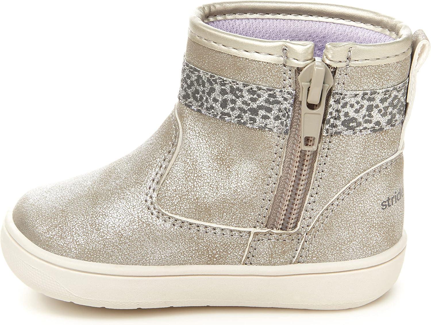 imageStride Rite 360 Girls Magnolia First Walker ShoeSilver