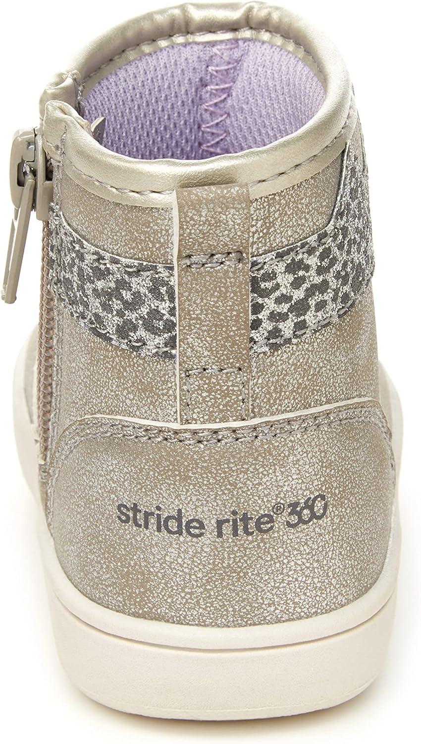 imageStride Rite 360 Girls Magnolia First Walker ShoeSilver