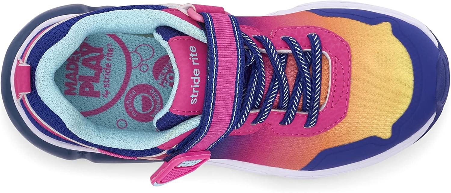 imageStride Rite Baby Girls M2P Lighted Radiant Bounce ToddlerMagenta Multi