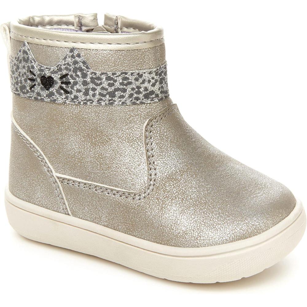 imageStride Rite 360 Girls Magnolia First Walker ShoeSilver