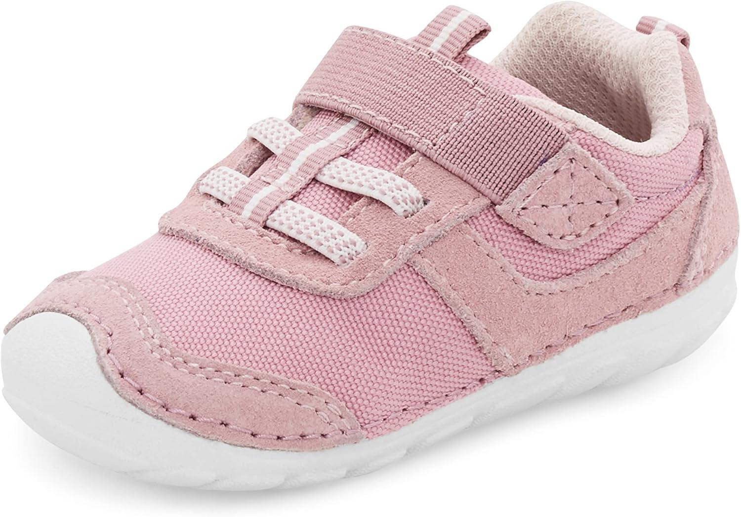 imageStride Rite BabyGirls Sm Zips Runner SneakerPink